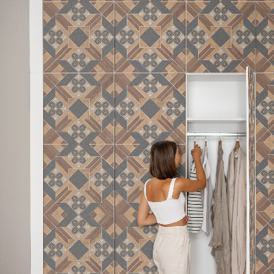 Papel adesivo para móvel Ornamentos geométricos