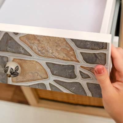 Vinil para móvel Padrão de pedra