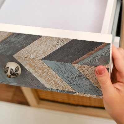 Vinil autocolante para móvel Textura de madeira