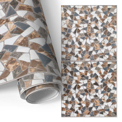 Papel autocolante para móvel Mosaico de pedra