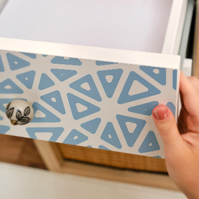 Papel adesivo para móvel Formas triangulares