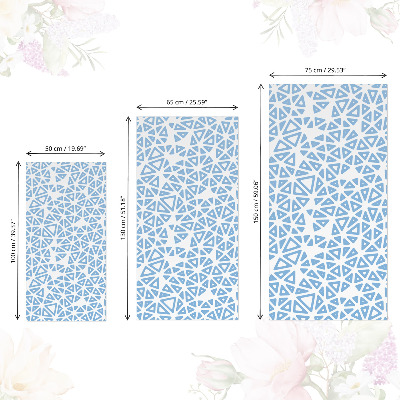 Papel adesivo para móvel Formas triangulares