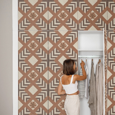 Papel para forrar móvel Azulejos rústicos