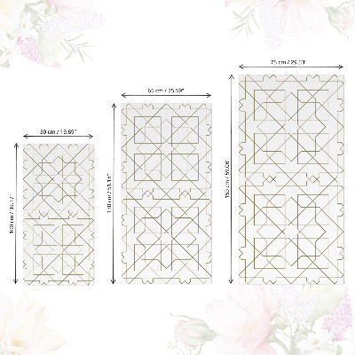 Papel para forrar móvel Harmonia de padrões