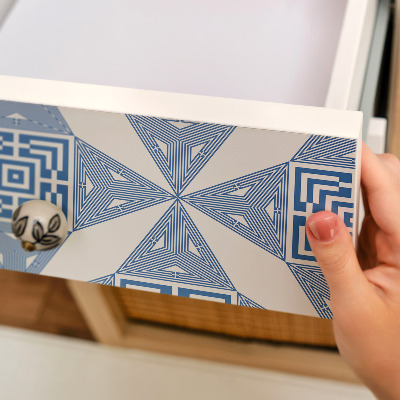 Vinil para móvel Mosaico grego