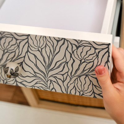 Papel autocolante para móvel Composição das folhas