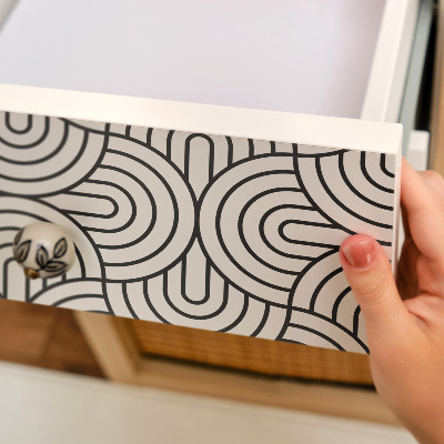 Vinil autocolante para móvel Padrões geométricos