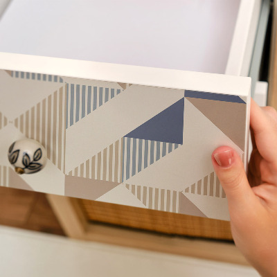 Papel autocolante para móvel Padrões geométricos