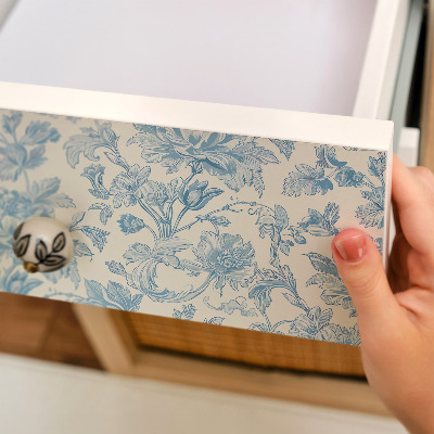 Papel para forrar móvel Estampa floral