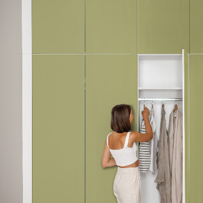 Papel autocolante para móvel Verde vintage