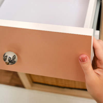 Vinil para móvel Laranja pastel