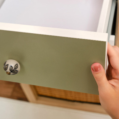 Vinil autocolante para móvel Grama verde