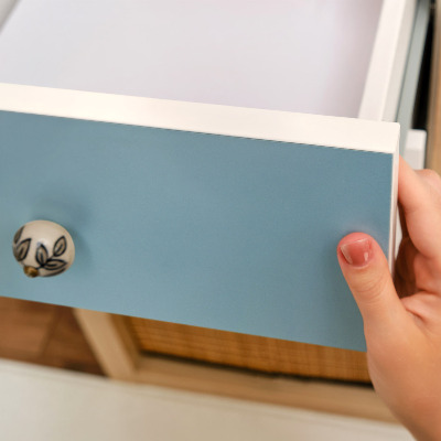 Vinil autocolante para móvel Cor azul