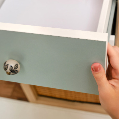 Papel adesivo para móvel Gradiente turquesa