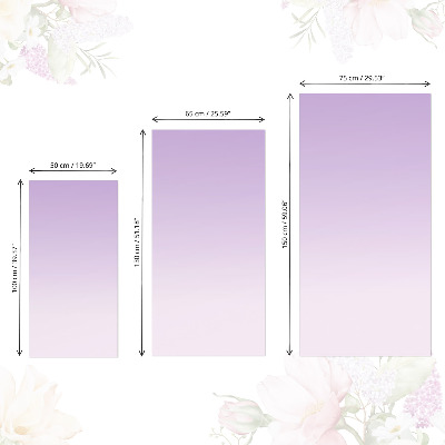 Papel autocolante para móvel Degradê lilás