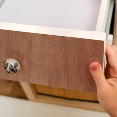 Papel autocolante para móvel Motivo de madeira