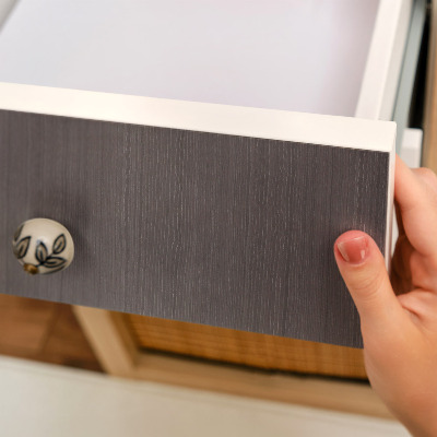 Papel autocolante para móvel Elegância da madeira