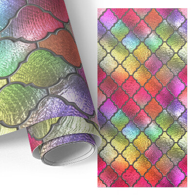 Adesivo para móvel Vitral arco-íris