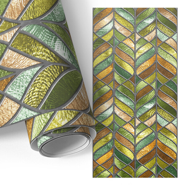 Papel para forrar móvel Folhas de vitral