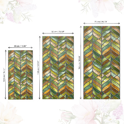 Papel para forrar móvel Folhas de vitral