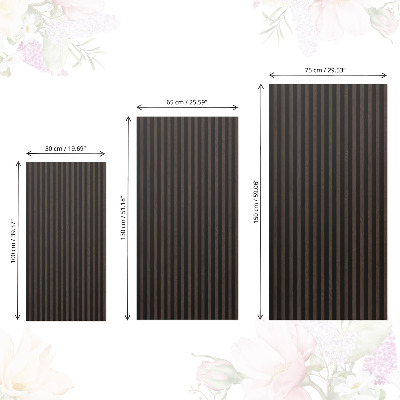 Vinil para móvel Verticais de madeira