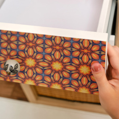 Papel autocolante para móvel A energia das flores