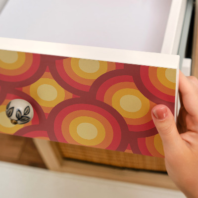 Vinil para móvel Círculos coloridos