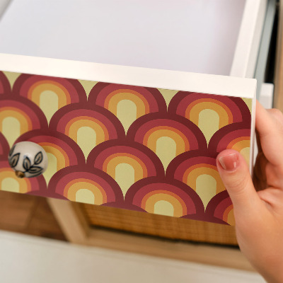 Papel adesivo para móvel Padrão retrô