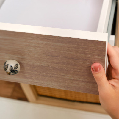 Papel autocolante para móvel Textura de madeira