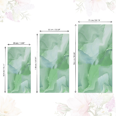 Vinil para móvel Abstração verde