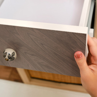 Vinil autocolante para móvel Textura de madeira