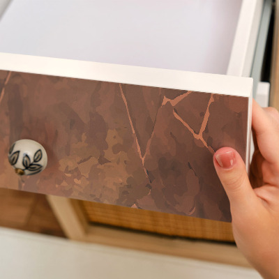 Papel adesivo para móvel Mosaico de pedra