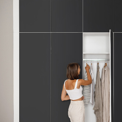 Adesivo para móvel Preto