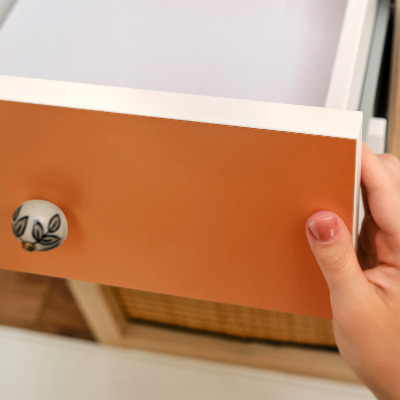 Vinil para móvel Laranja forte