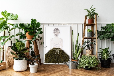 Quadro de musgo Bailarina