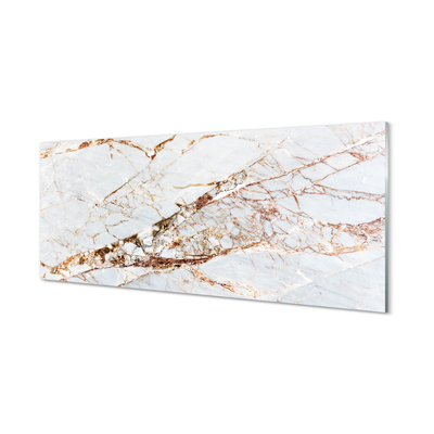 Quadro de vidro Parede de pedra e mármore