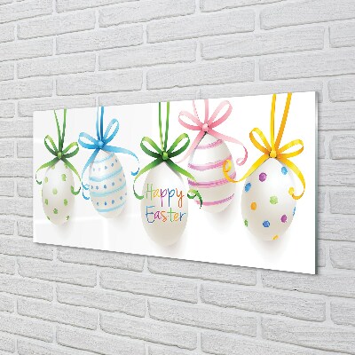Quadro de vidro Ovos