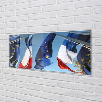 Pintura em vidro Bandeiras