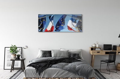 Pintura em vidro Bandeiras