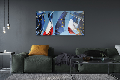 Pintura em vidro Bandeiras