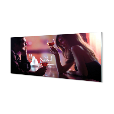 Quadro de vidro Óculos de pessoas