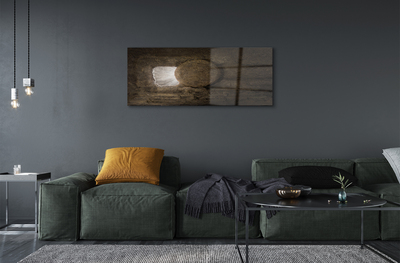 Pintura em vidro Caverna