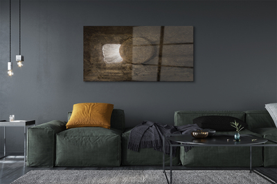 Pintura em vidro Caverna