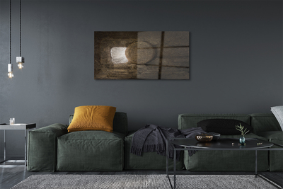 Pintura em vidro Caverna