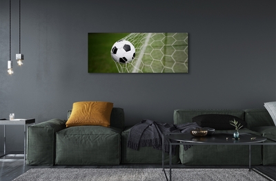 Pintura em vidro Futebol