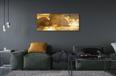 Quadro de vidro Anjo Reclinado da Lâmpada