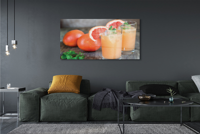 Pintura em vidro Coquetel de toranja