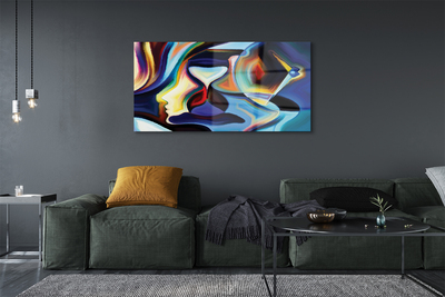 Pintura em vidro Cores da imagem