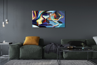 Pintura em vidro Cores da imagem