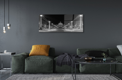 Pintura em vidro Estrada da Capela de Roma